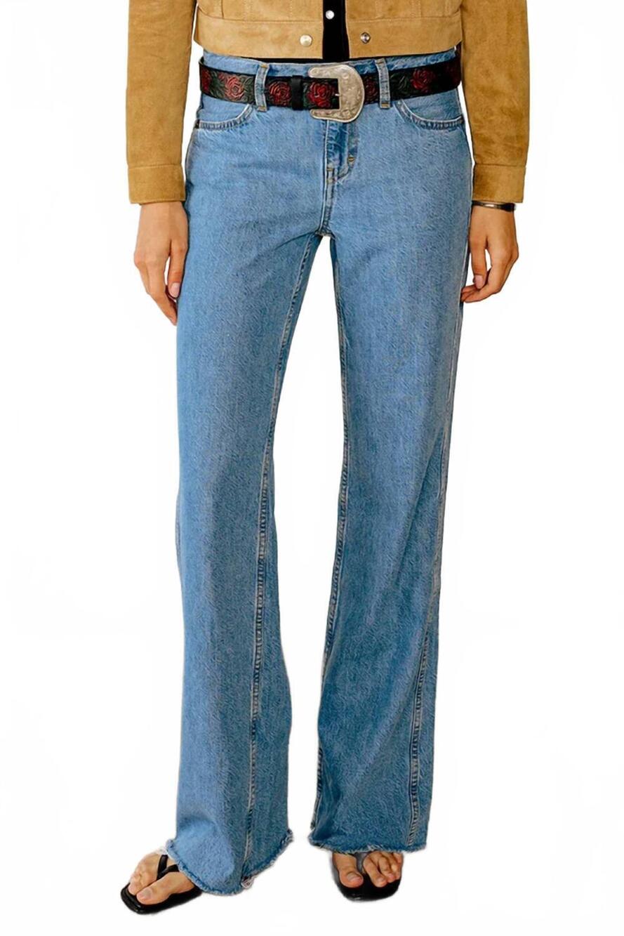 NEW RE/DONE women's californian flare jeans in runyon